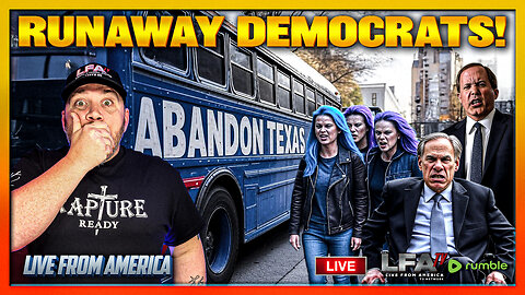 TEXAS GOV. THREATENS FELONIES ON FLEEING DEMS!