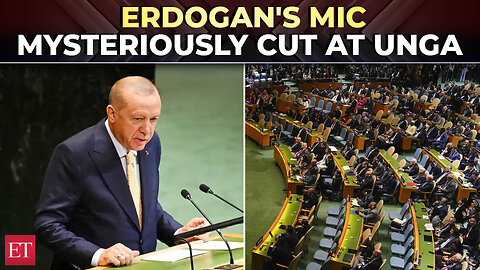 UNGA drama: Erdogan’s mic mysteriously cut mid-Palestine two-state solution address