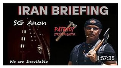 6.30.25 SG Anon joins Scott McKay on The Tipping Point | Iran Briefing