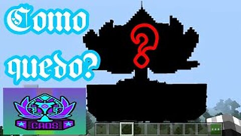 PixelArt de Caos en Mcpe (con momos xD)