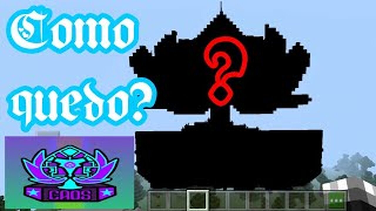 PixelArt de Caos en Mcpe (con momos xD)