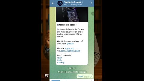 How to set up Trojan Bot on Telegram and Trade Meme coins like a Pro