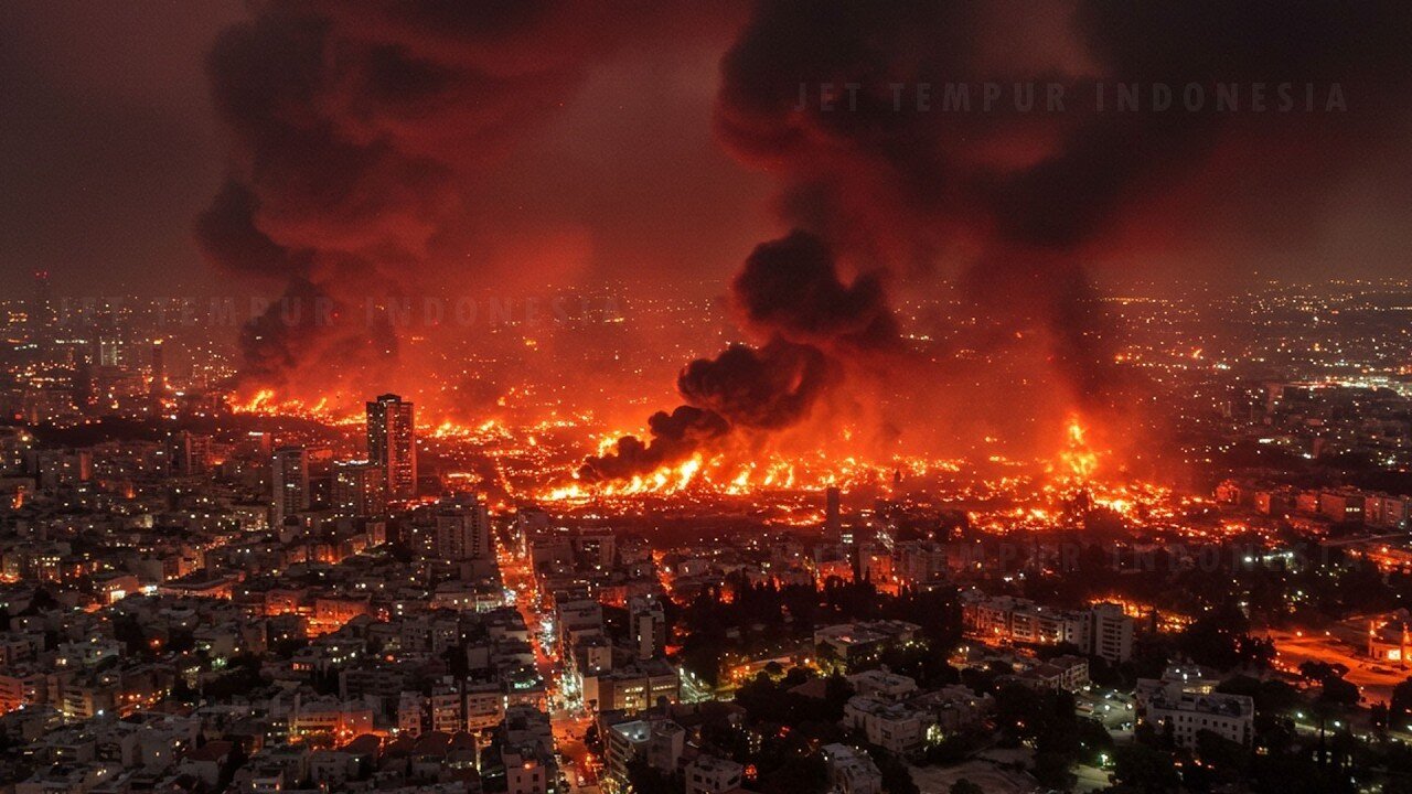 Iran Delivers Powerful Strike: Hundreds of Missiles Rain Down on Tel Aviv
