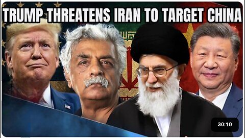 Tariq Ali: Donald Trump’s War Threats Against Iran🇮🇷 is Really About Targeting China🇨🇳