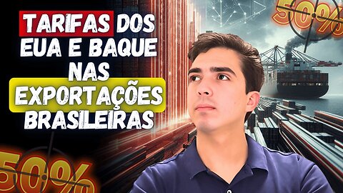 Brasil Alvo de Tarifas, Dólar a R$ 5,72 e Pacote Fiscal Travado