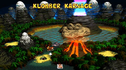 DONKEY KONG COUNTRY 2™ : DIDDY'S KONG QUEST™ / ACT 8. LOST WORLD / A8#3. KLOBBER KARNAGE! DK