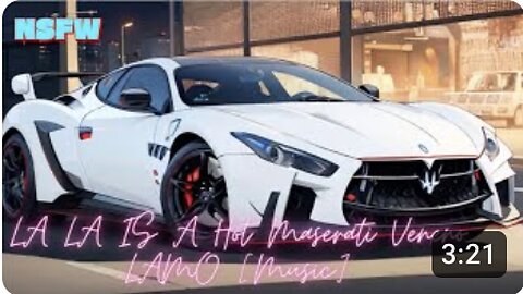 LA LA IS A Hot Maserati Veneno LAMO [Music]