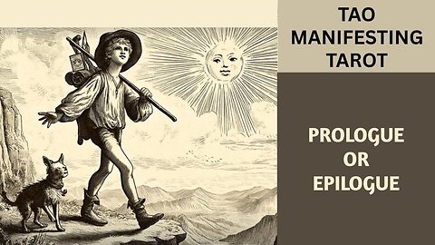 PROLOGUE OR EPILOGUE