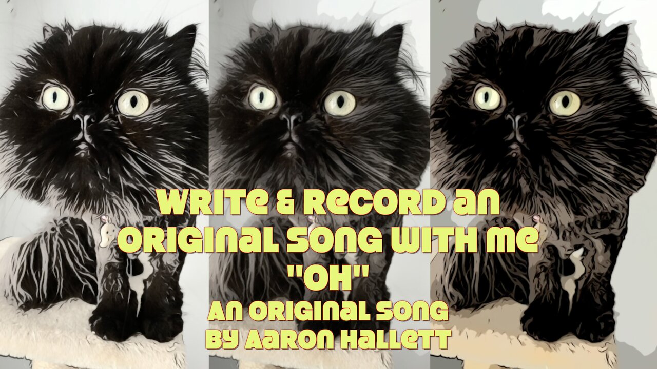 Write & Record an Original Song With Me "Oh" an Original Song by Aaron Hallett