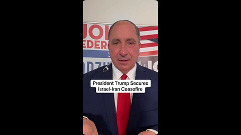President Trump Secures Israel-Iran Ceasefire