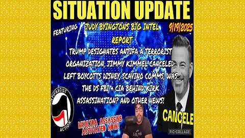 SITUATION UPDATE 9/19/25 - Judy Byingtons Big Intel Report!The Ds FBI Cia Behind Kirk Assassination?