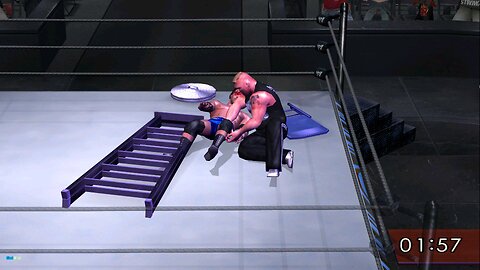 Brock Lesnar vs Steven Richards|TLC |π🪜🪑 SmackDown Here Comes the Pain |# Brock lesnar # F5 #