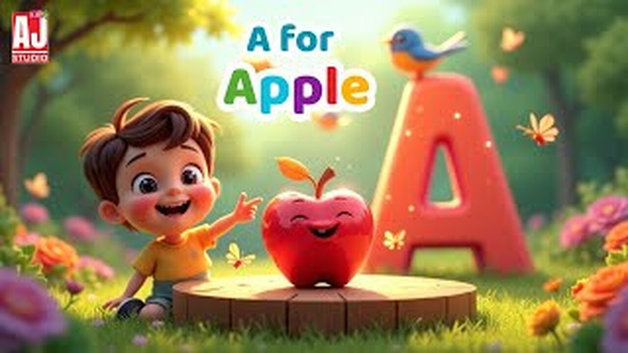 A to Z Alphabet Song 🅰️🔤 | Learn ABC with Fun Music😊