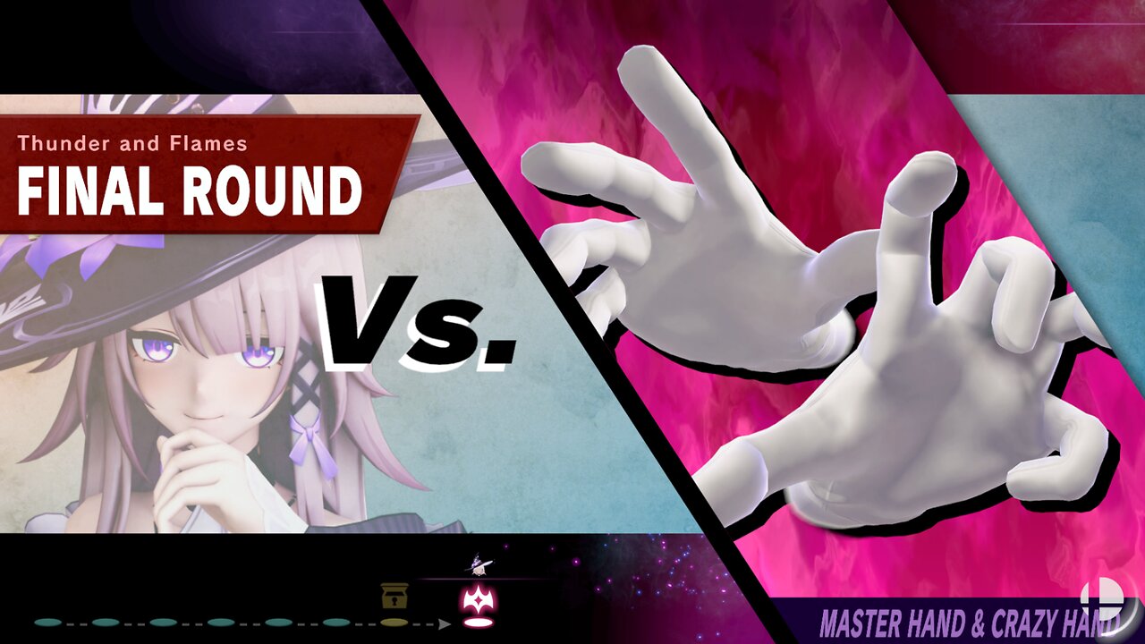The Herta vs SSBU Classic Mode 9.9 Difficulty Quickie [Vanilla Fighters] -By Anivernage