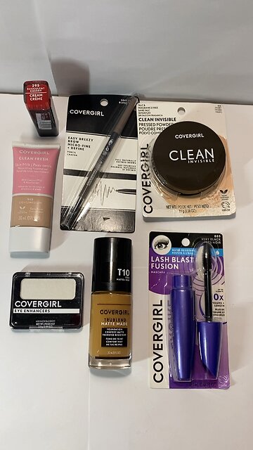 Buy It Now: For Women: Mixed Lot of 7: CoverGirl Makeup - Eyes, Lips, Foundation