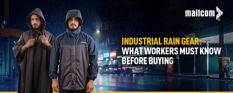 Stay Dry: The Ultimate Guide to Industrial Rain Gear!