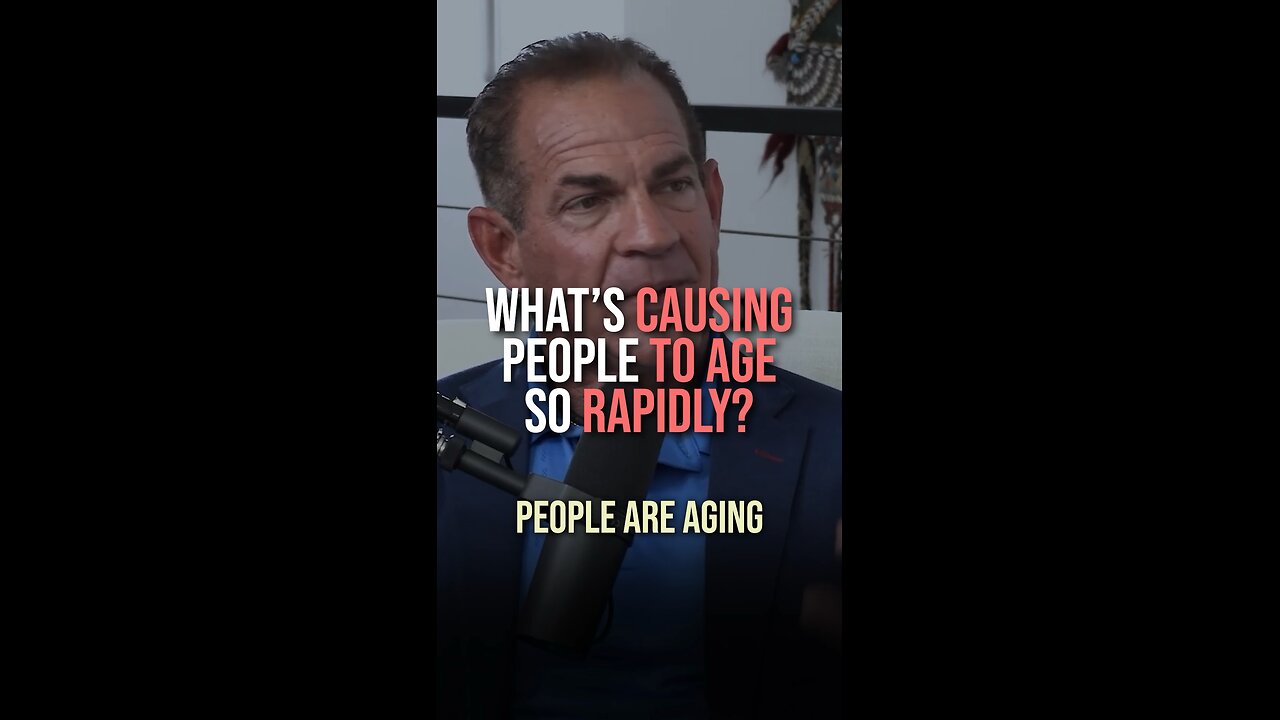 What is causing people to age so rapidly?