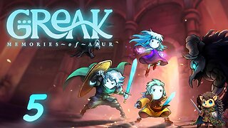 Raydel Rescue in the Arcantos Temple - Greak: Memories of Azur BLIND [5]