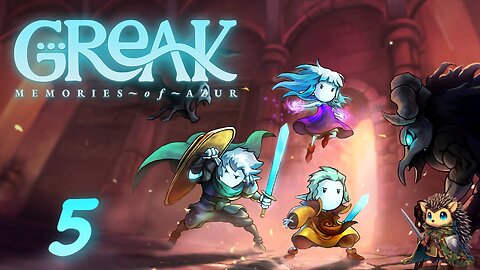 Raydel Rescue in the Arcantos Temple - Greak: Memories of Azur BLIND [5]