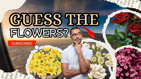Can You Guess These Flower Names? 🌸 | Flower Quiz 2025 | Test Your Nature Knowledge