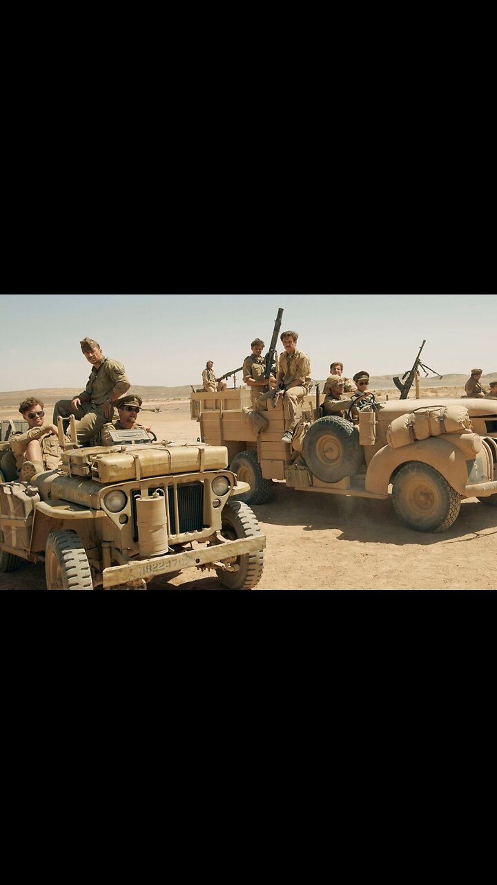 WWII NORTH AFRICA “ RAT PATROL “ TYPE STORY