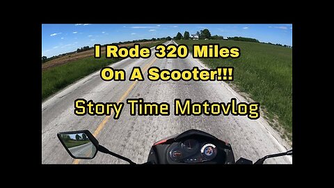 I Rode 320 Miles On A Scooter!!! (Storytime Motovlog)