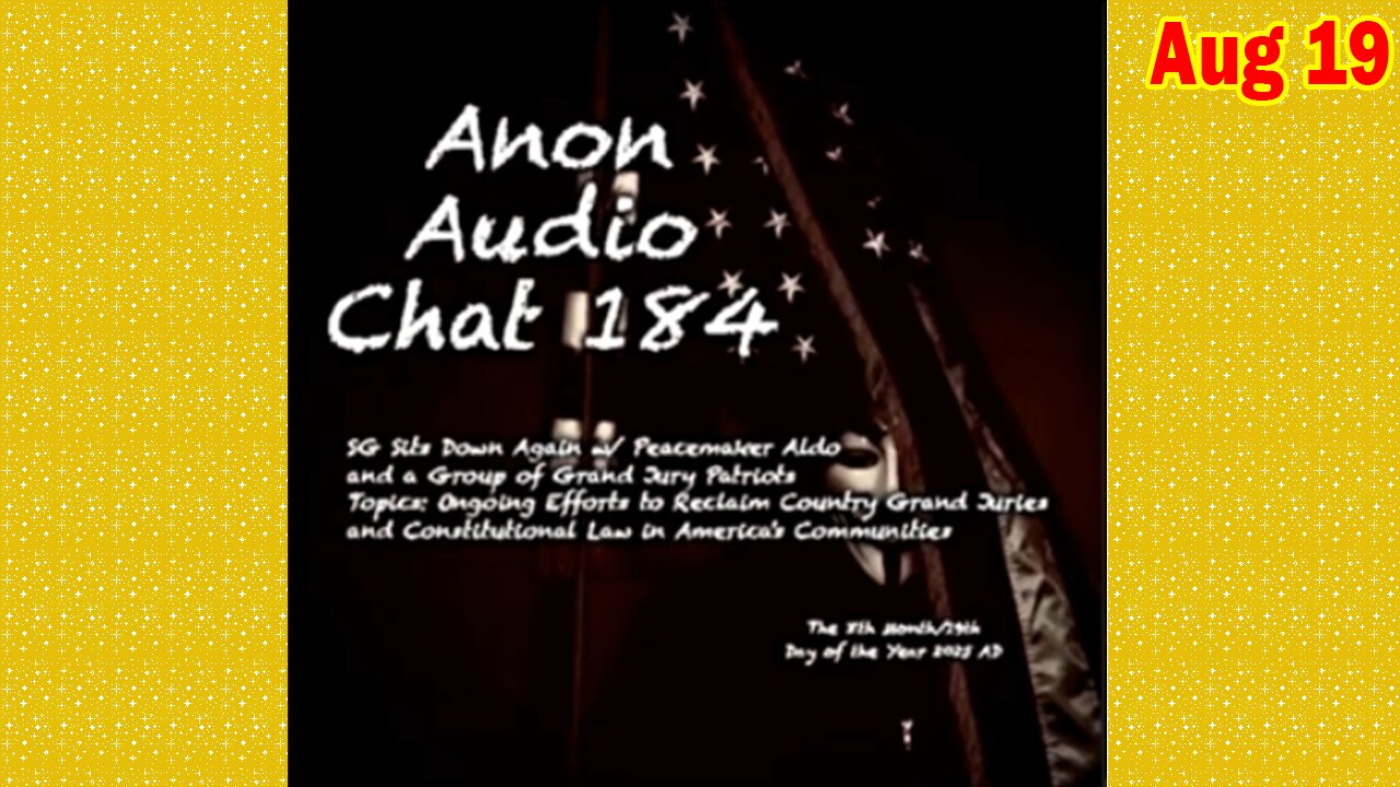 SG Anon Update Today Aug 19: "Discussion On Local Corruption And Tyranny"