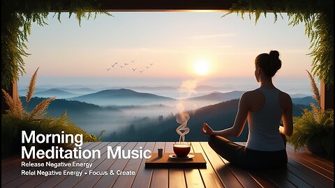 🌅 Morning Relaxing Meditation Music 💥 Release Negative Energy 💔 | Wake Up 🌞 | Study 💼