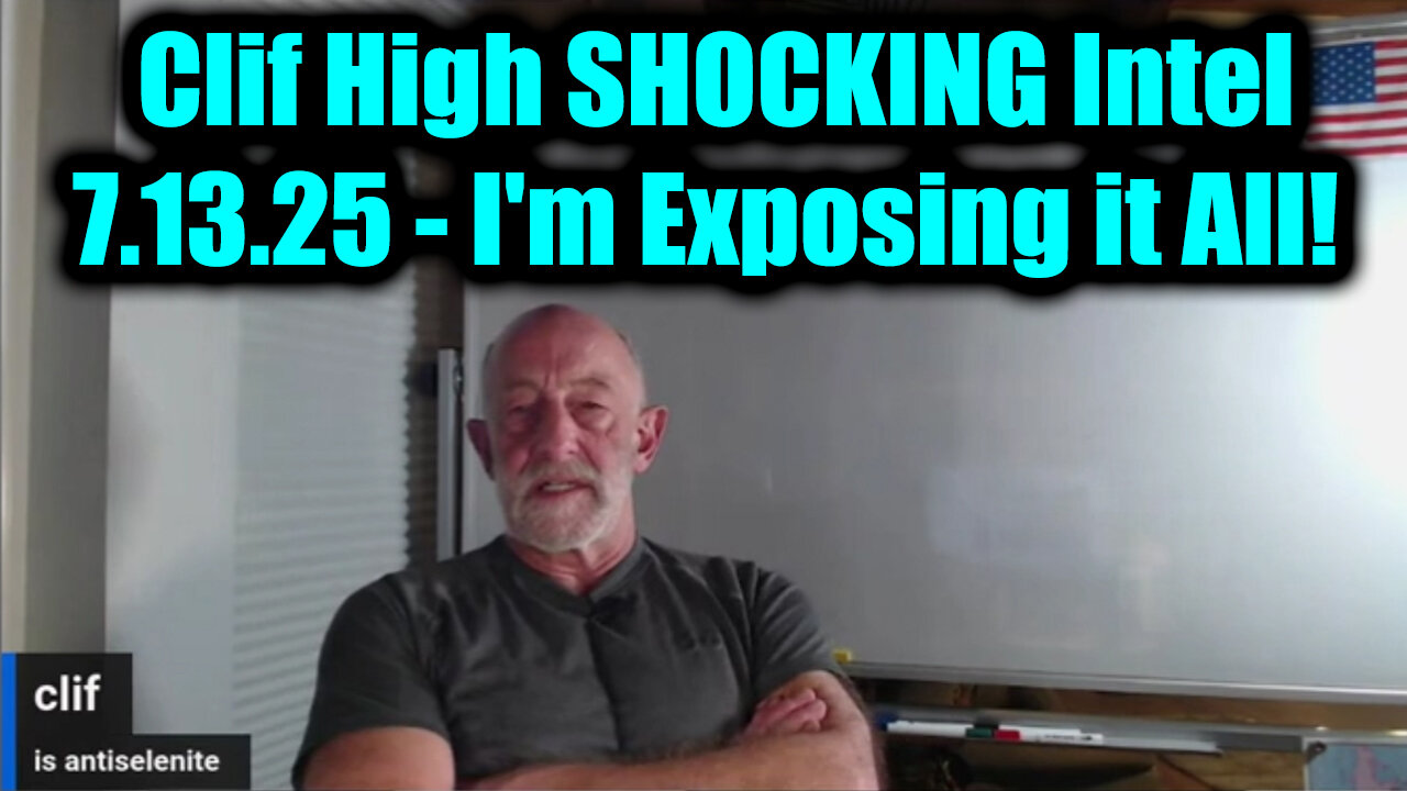 Clif SHOCKING Intel 7.13.25 - I'm Exposing it All!