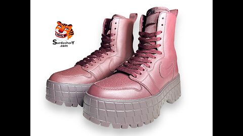 Air Jordan 1 Brooklyn Boots 👢 SURDASHERY.com