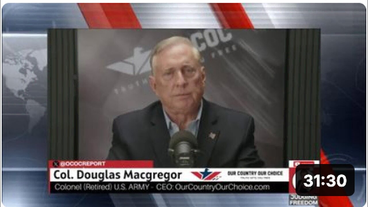 "Col. Douglas Macgregor Assesses: Is Egypt Preparing for War with Israel?"