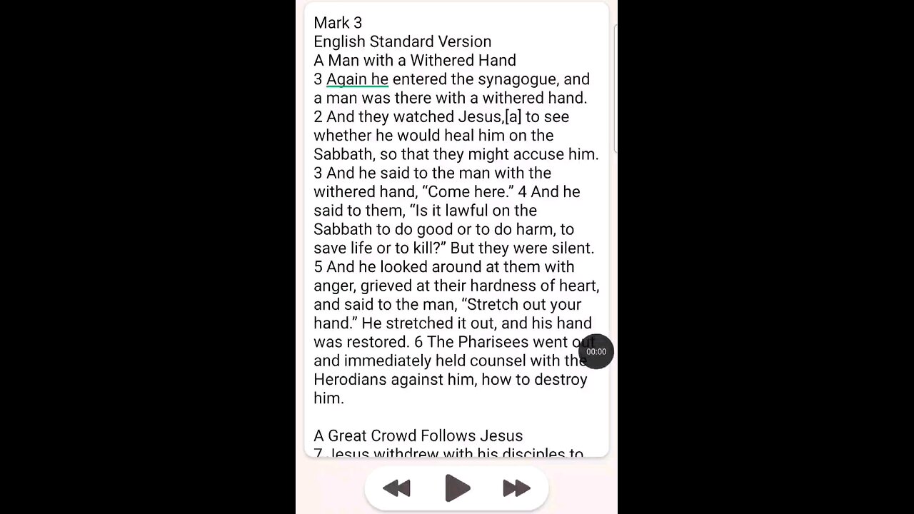 Mark Chapter 3 ESV
