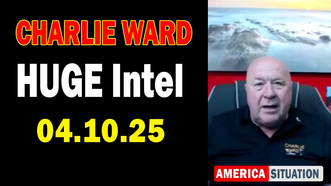 Charlie Ward HUGE Intel Apr 10: "We're Taking Our Country Back With Charlie Ward & Nick Tenconi"