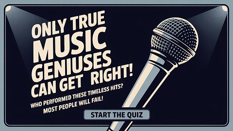 Most People Can’t Score More Than 6/10 on This Music Quiz!