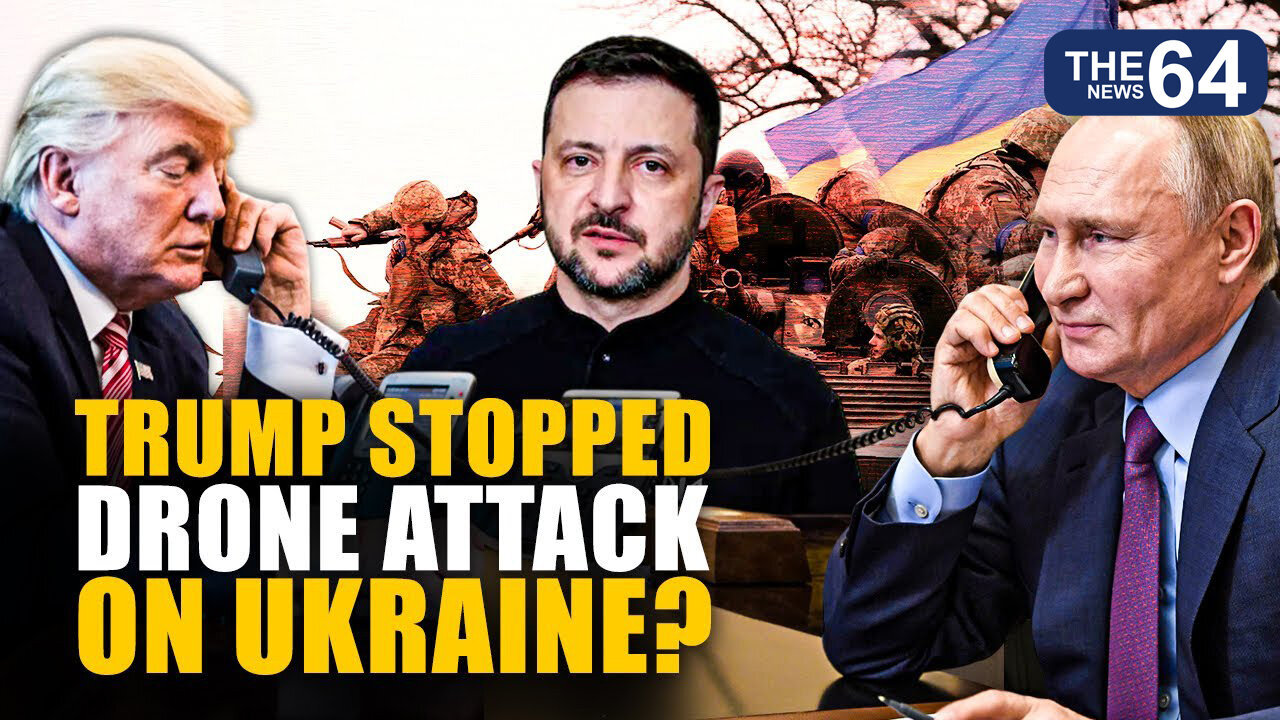 After Putin-Trump ‘crucial’ phone call, Russia ‘called off’ drone attack on Ukraine, says Kremlin
