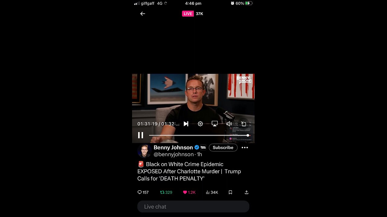 Benny Johnson clip 10/09/2025