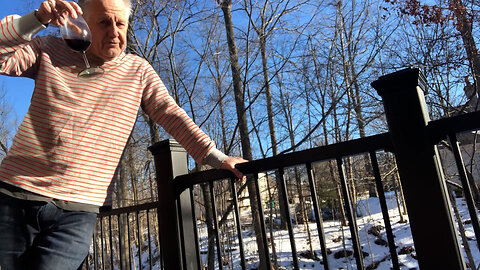 February 23, 2021 - Reflections From My Deck as the Snow Melts