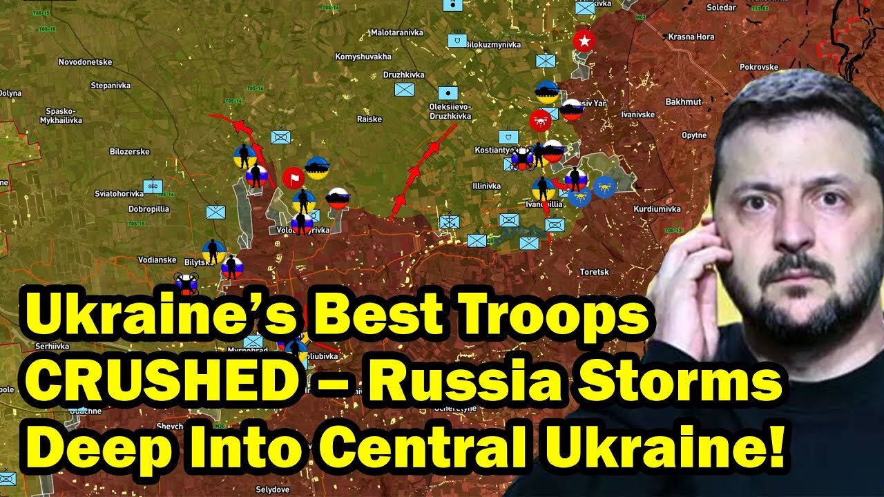 Ukraine's Best Troops CRUSHED - Russia Storms Deep Into Central Ukraine!