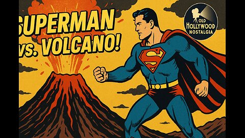 Superman vs. Volcano! – Comic Book Classic | Old Hollywood Nostalgia
