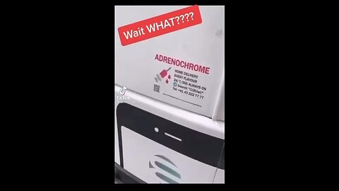 WAIT! WHAT?! ADRENOCHROME FOR SALE IN DAVOS! DEEP-STATE SWISS!