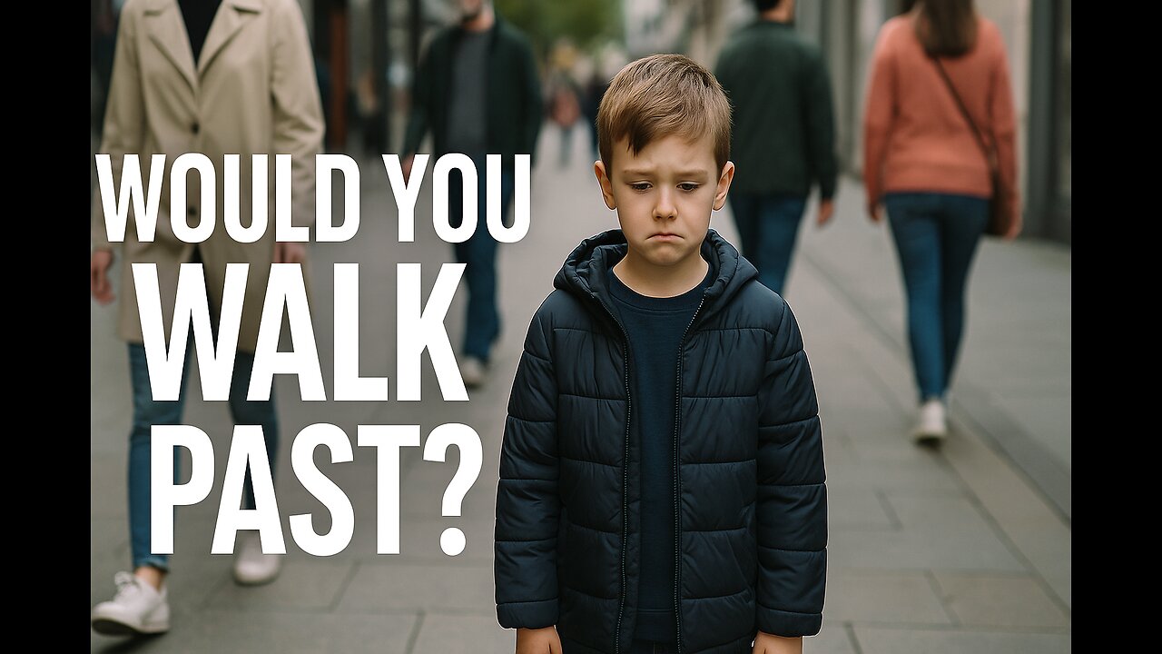 SOCIAL EXPERIMENT| WOULD YOU WALK PAST*SAD