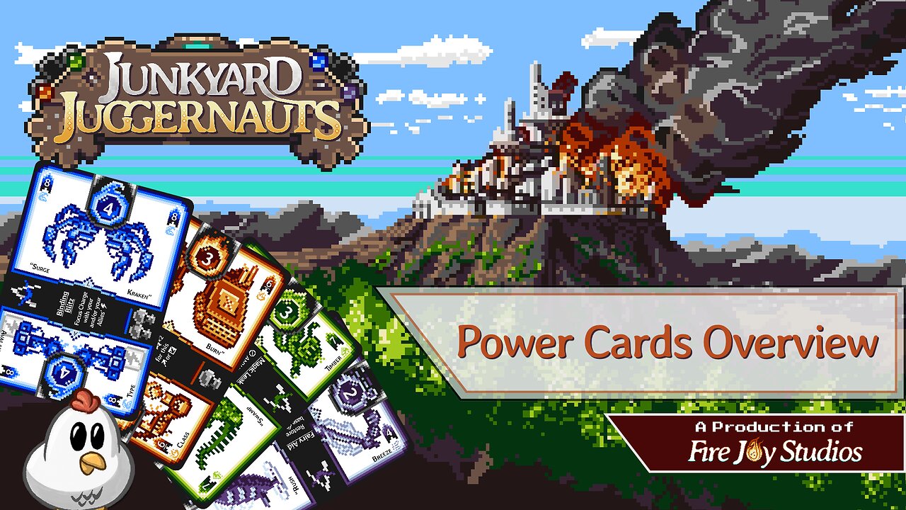 Looking at the Power Cards in Junkyard Juggernauts