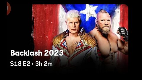 WWE Backlash 2023