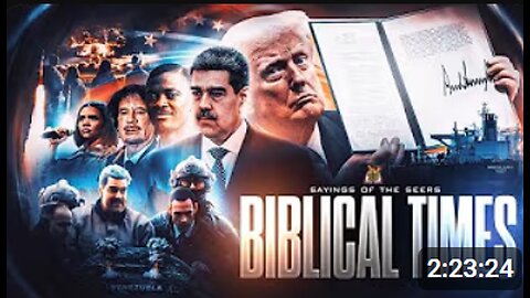 Sayings of the Seers: Current Events: Biblical Times