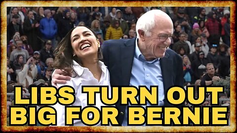 Bernie, AOC Draw HUGE CROWDS of Normie Dems 10 Years TOO LATE