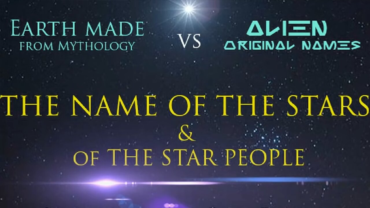 Elena Danaan: The Names of The Stars & Star People