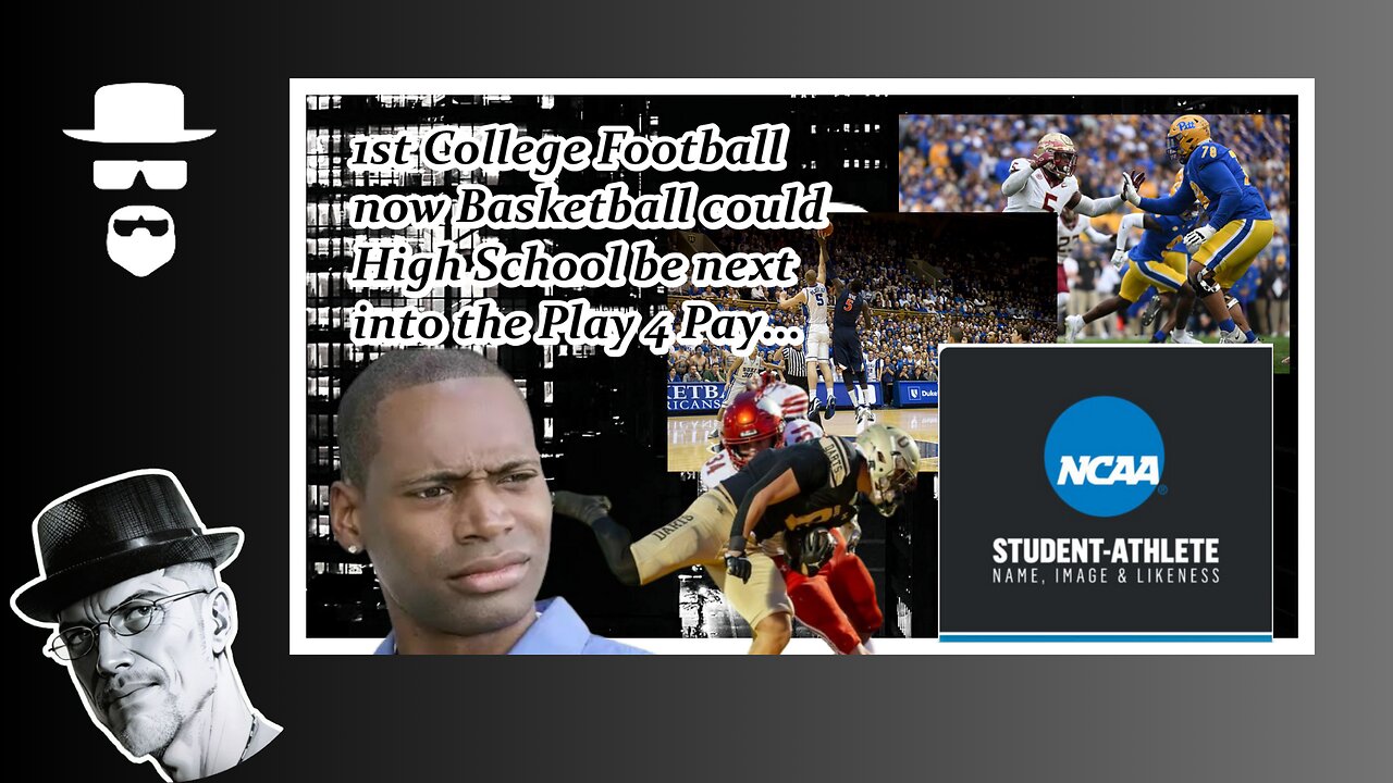 NCAA COLLEGE SPORTS: SHOW ME THE $$$...NEXT: HIGH SCHOOL???
