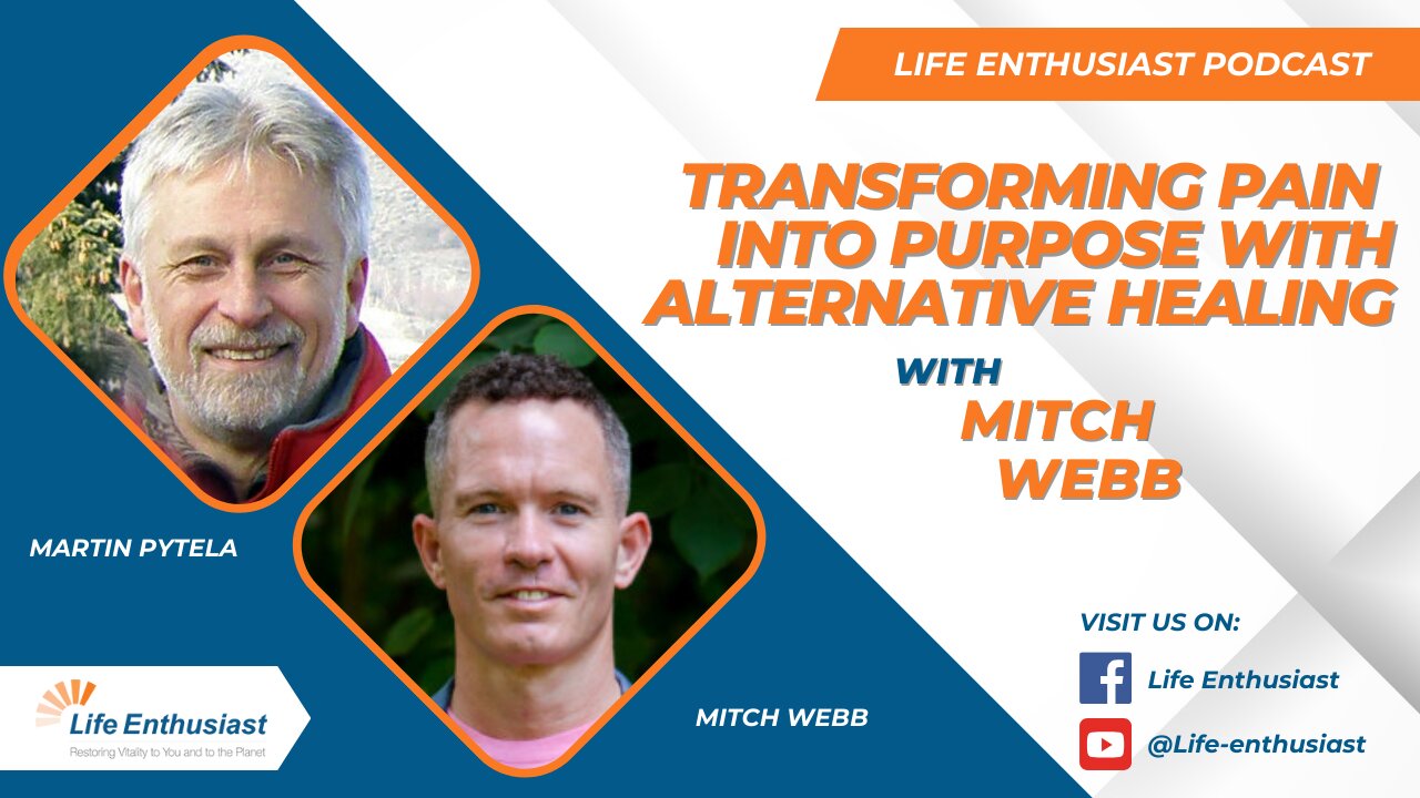 Transforming Pain Into Purpose With Alternative Healing & Mind-Body Insights with Mitch Webb