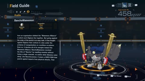 banchomamemon dlc (2) all digivolution/de-digivolution/profile Digimon Story Time Stranger