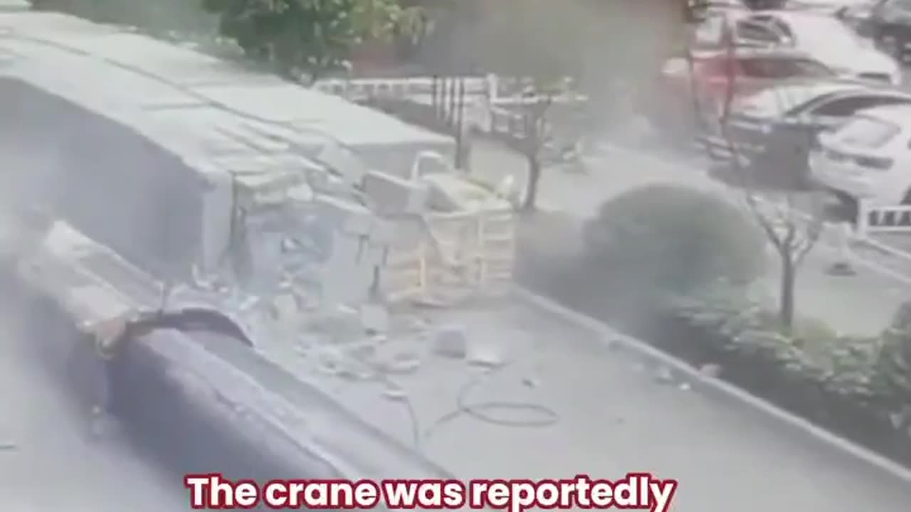😱🕒 Man Escapes in Time Before Crane Boom! | TheHauntingHour